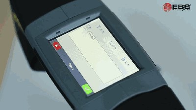 EBS260手持噴碼機 觸摸屏