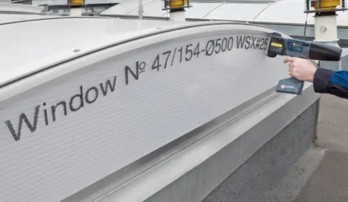 超大圖案超高字體，EBS260手持噴碼機是如何做到完美噴印的？