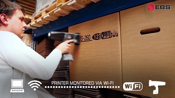 EBS手持式噴碼機，讓產品追溯更簡單